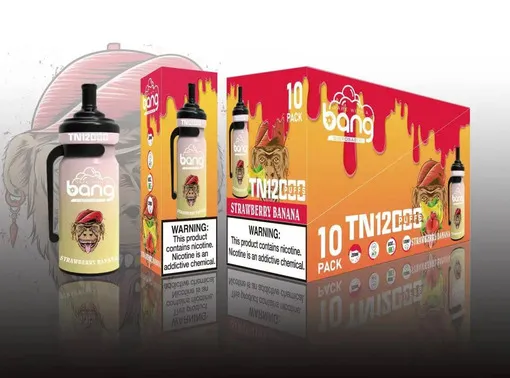 Bang TN 12000 12k Puffs Disposable Vape Pen 12 Flavors 0% 2% 3% 5% Nicotine - Image 7