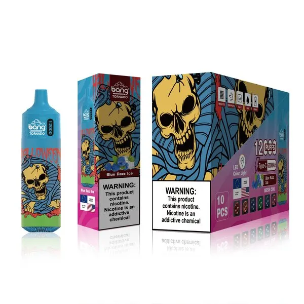 Bang Tornado 12000 Puffs Disposable Vape Pen 20 Flavors Type-C Mesh Coil 650mAh - Image 9