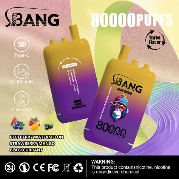 Bang Leader 80000 Puffs | 3-in-1 80K Disposable Vape – Amazing Power Pod System - Image 7