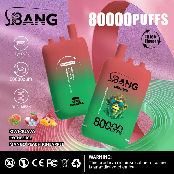 Bang Leader 80000 Puffs | 3-in-1 80K Disposable Vape – Amazing Power Pod System - Image 9