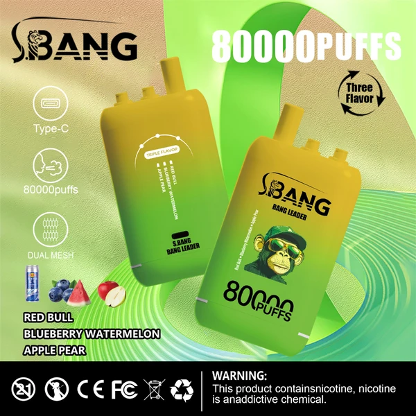 Bang Leader 80000 Puffs | 3-in-1 80K Disposable Vape – Amazing Power Pod System - Image 10