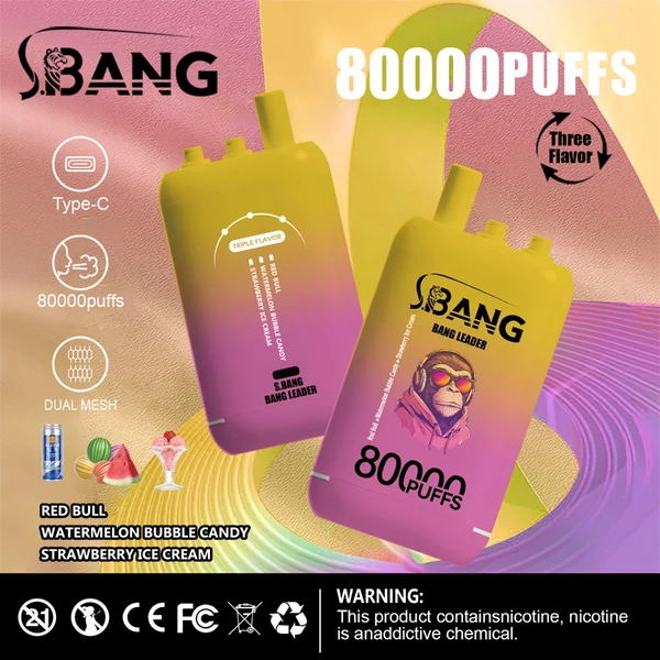 Bang Leader 80000 Puffs | 3-in-1 80K Disposable Vape – Amazing Power Pod System - Image 11