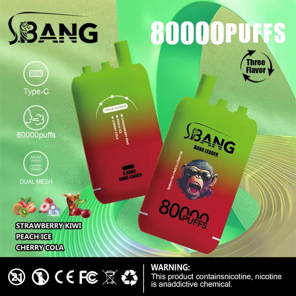 Bang Leader 80000 Puffs | 3-in-1 80K Disposable Vape – Amazing Power Pod System - Image 12