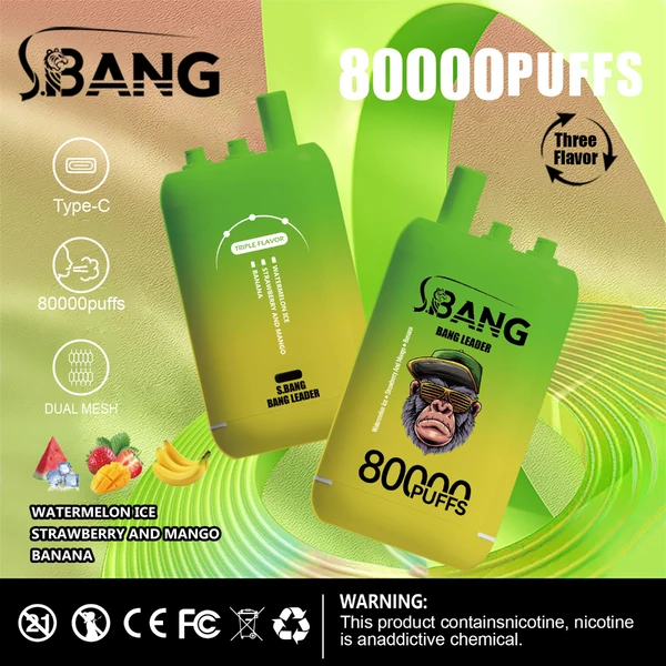 Bang Leader 80000 Puffs | 3-in-1 80K Disposable Vape – Amazing Power Pod System - Image 14