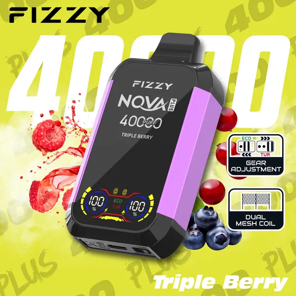 Fizzy Nova 40000 Puffs Disposable Vape – Ultimate Dual-Mode Device - Image 3