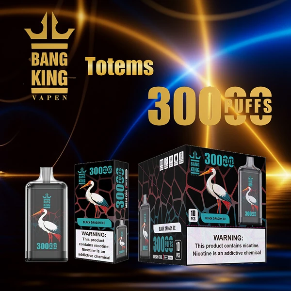 Bang King Crystal 30000 Puffs | 30k Disposable Vape – Best Powerful Mesh Flavor Device - Image 4