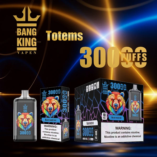 Bang King Crystal 30000 Puffs | 30k Disposable Vape – Best Powerful Mesh Flavor Device - Image 5