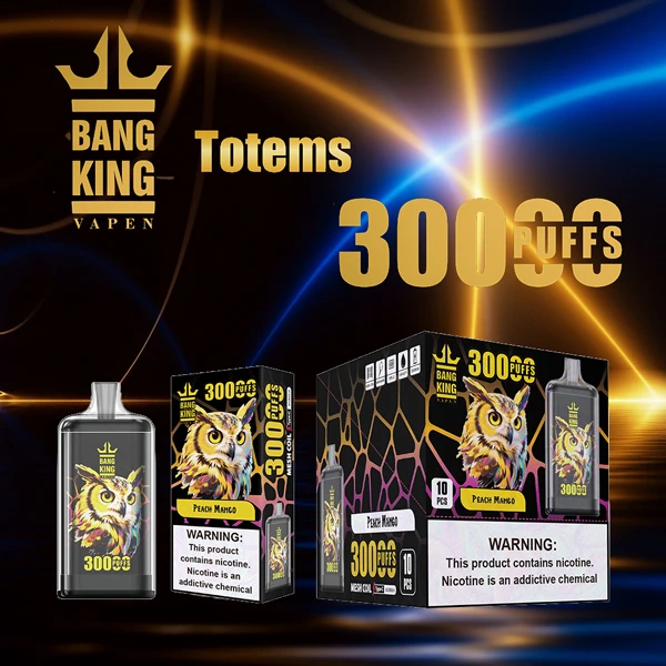 Bang King Crystal 30000 Puffs | 30k Disposable Vape – Best Powerful Mesh Flavor Device - Image 9