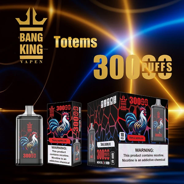 Bang King Crystal 30000 Puffs | 30k Disposable Vape – Best Powerful Mesh Flavor Device - Image 13