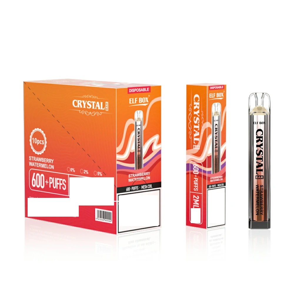 ELF BOX CRYSTAL BAR 600 Puffs Bulk Buy Rechargeable Disposable Vapes Wholesale - Image 4