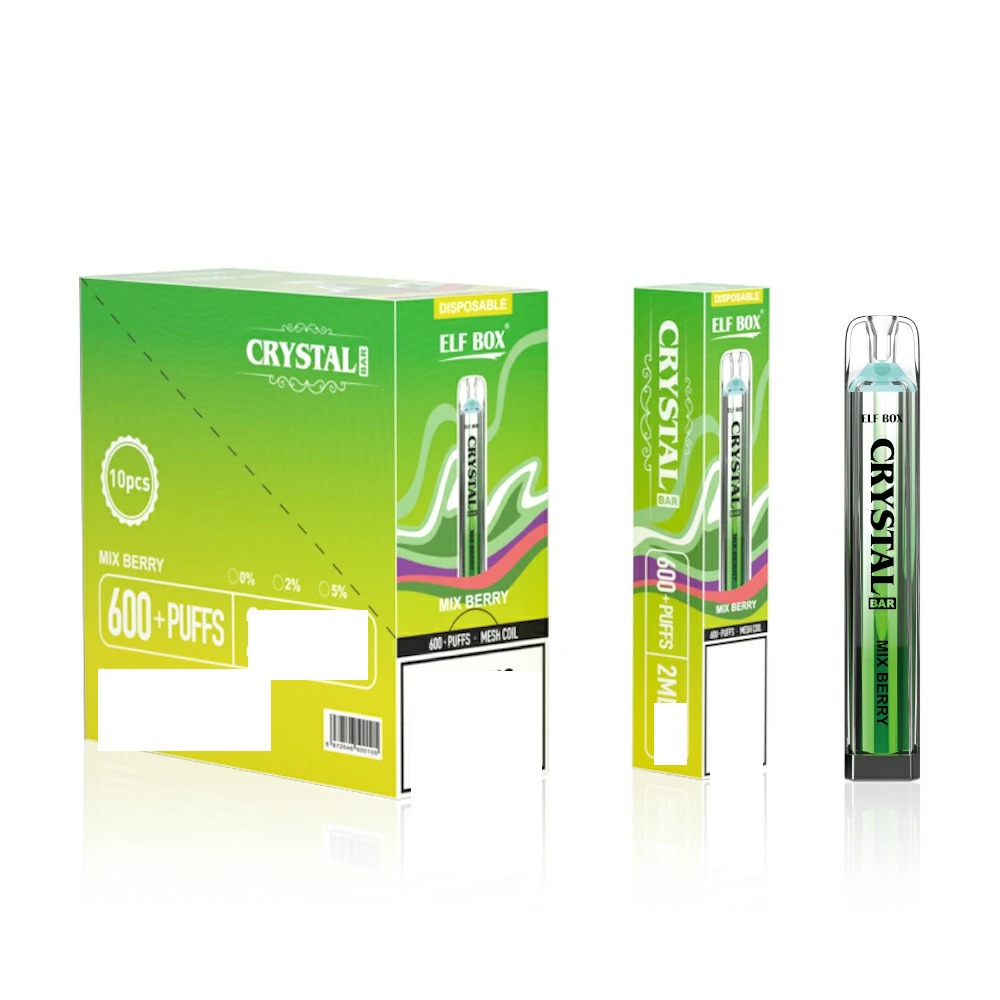 ELF BOX CRYSTAL BAR 600 Puffs Bulk Buy Rechargeable Disposable Vapes Wholesale - Image 7