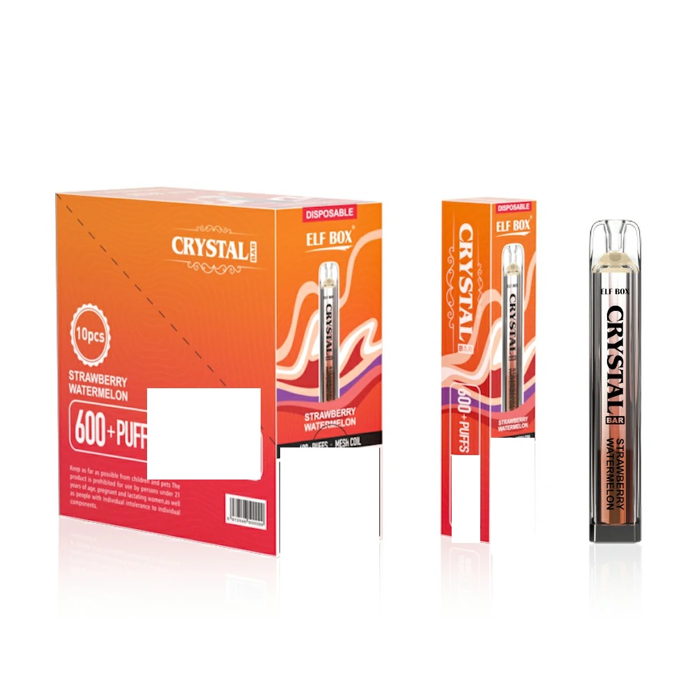 ELF BOX CRYSTAL BAR 600 Puffs Bulk Buy Rechargeable Disposable Vapes Wholesale - Image 3