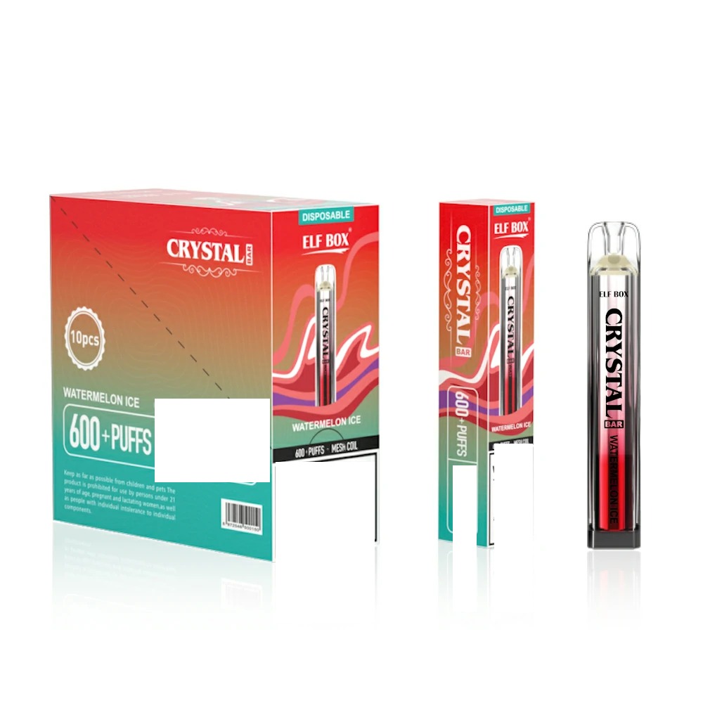 ELF BOX CRYSTAL BAR 600 Puffs Bulk Buy Rechargeable Disposable Vapes Wholesale - Image 13