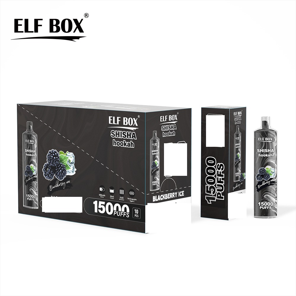 ELF BOX LS15000 Puff Shisha Hookah Rechargeable Disposable Vape Wholesale - Image 8