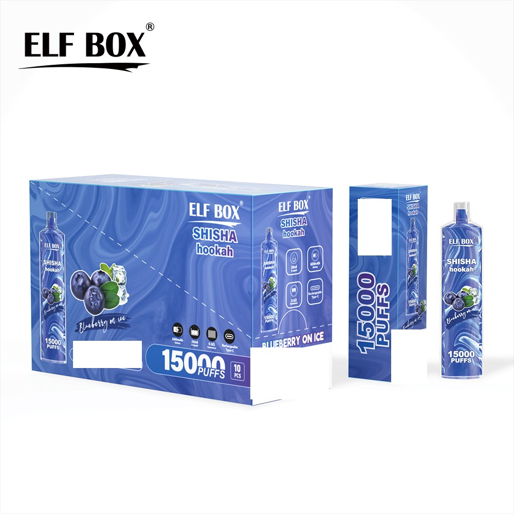 ELF BOX LS15000 Puff Shisha Hookah Rechargeable Disposable Vape Wholesale - Image 9