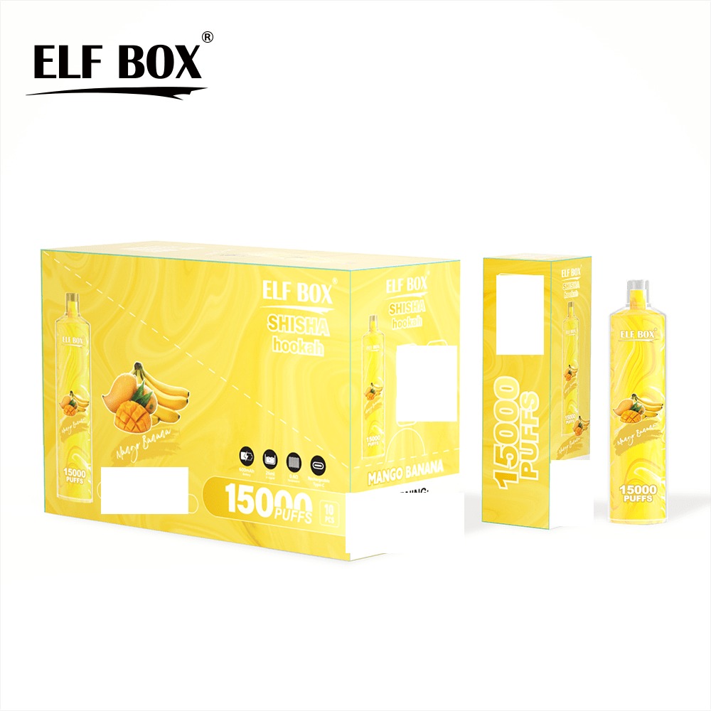 ELF BOX LS15000 Puff Shisha Hookah Rechargeable Disposable Vape Wholesale - Image 11