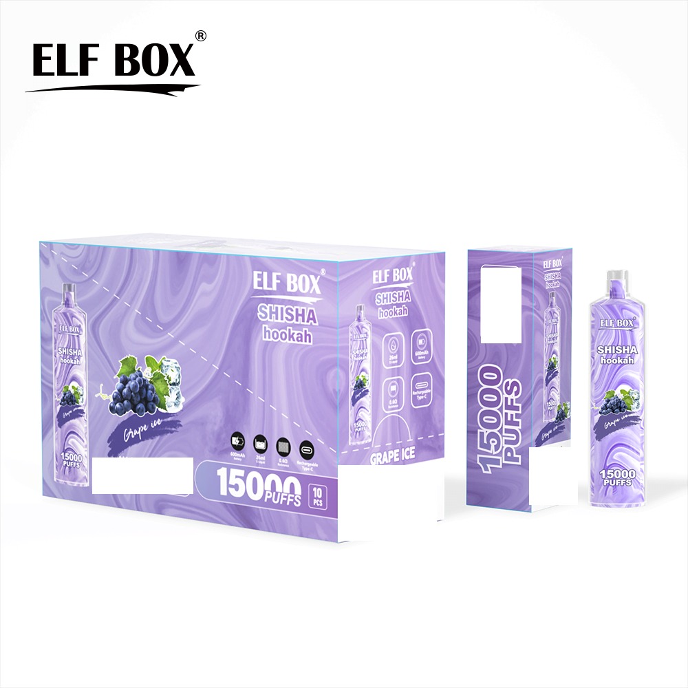 ELF BOX LS15000 Puff Shisha Hookah Rechargeable Disposable Vape Wholesale - Image 12