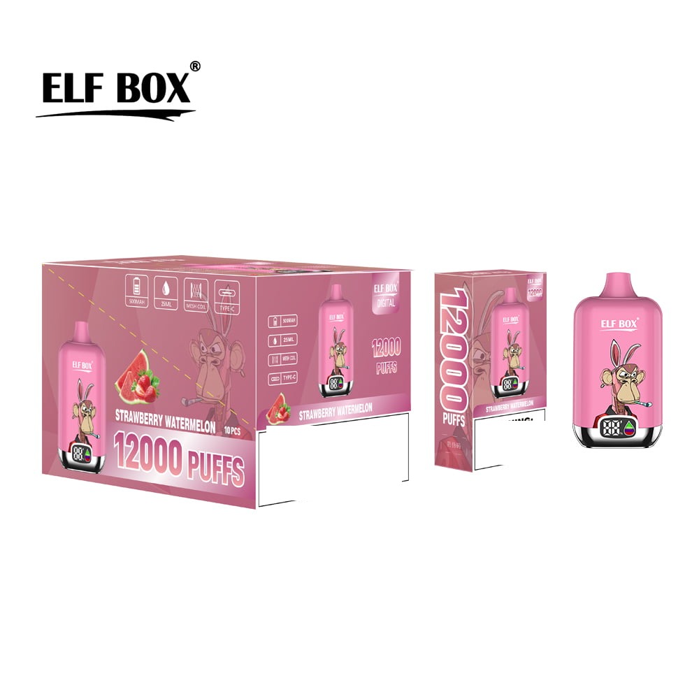 ELF BOX DIGITAL 12000 Puffs LED Display Disposable Vape Wholesale - Image 4