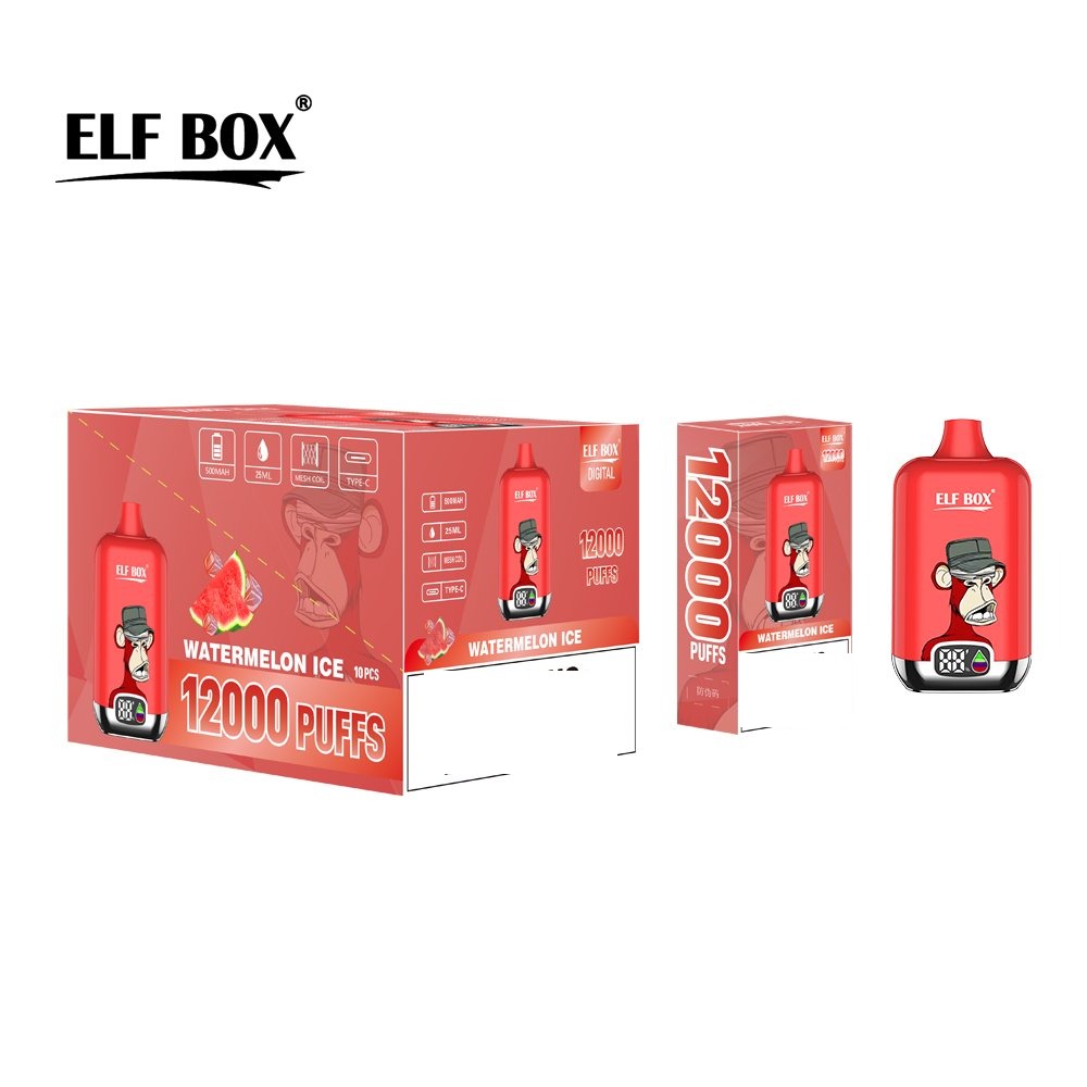 ELF BOX DIGITAL 12000 Puffs LED Display Disposable Vape Wholesale - Image 2