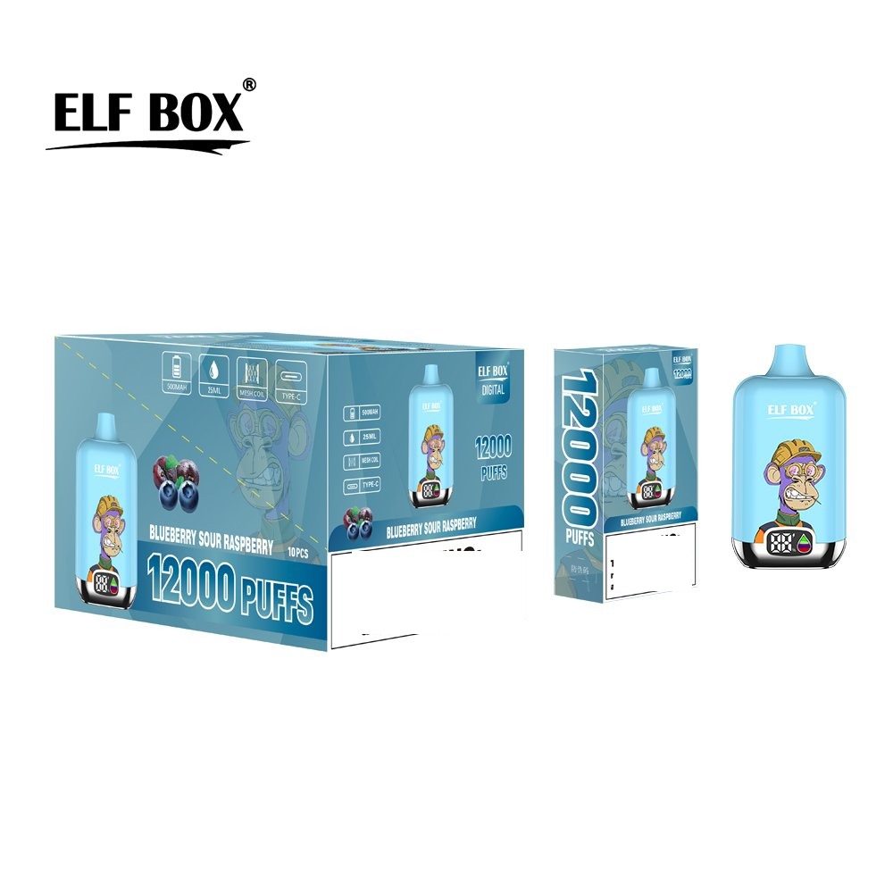 ELF BOX DIGITAL 12000 Puffs LED Display Disposable Vape Wholesale - Image 11