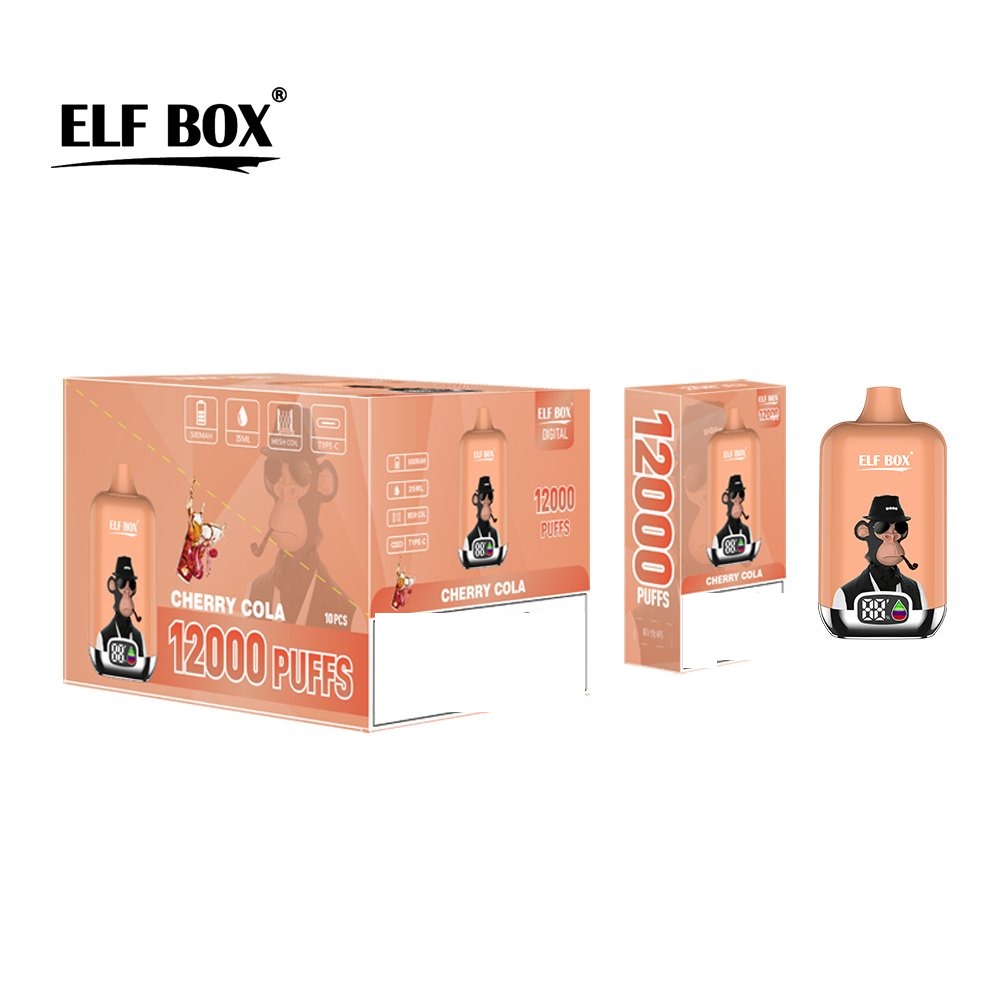 ELF BOX DIGITAL 12000 Puffs LED Display Disposable Vape Wholesale - Image 7