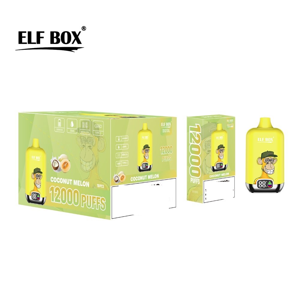 ELF BOX DIGITAL 12000 Puffs LED Display Disposable Vape Wholesale - Image 8