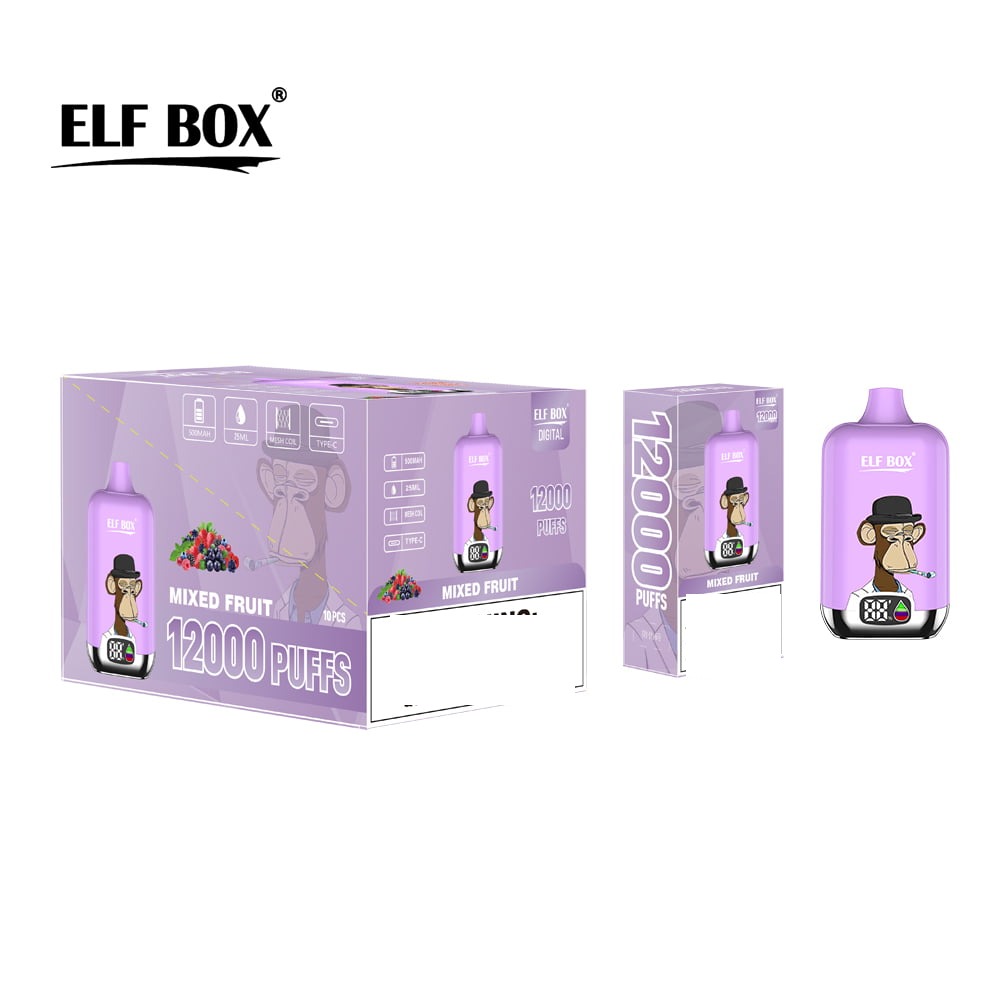 ELF BOX DIGITAL 12000 Puffs LED Display Disposable Vape Wholesale - Image 10