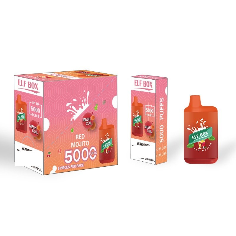 ELF BOX 5000 Puffs Disposable Vape E Cigarette Wholesale - Image 3