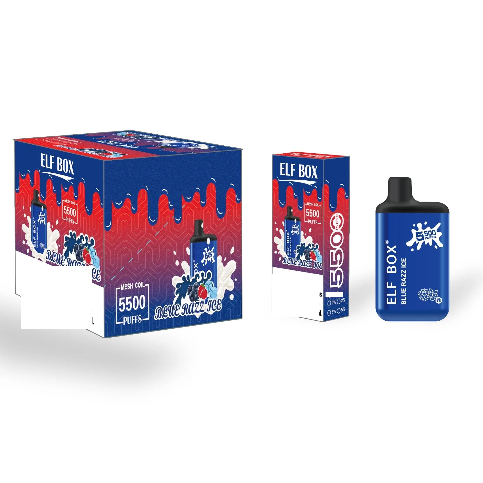ELF BOX 5500 Disposable Vape 5500 Puffs Authentic E Cigarette Pen Wholesale - Image 3