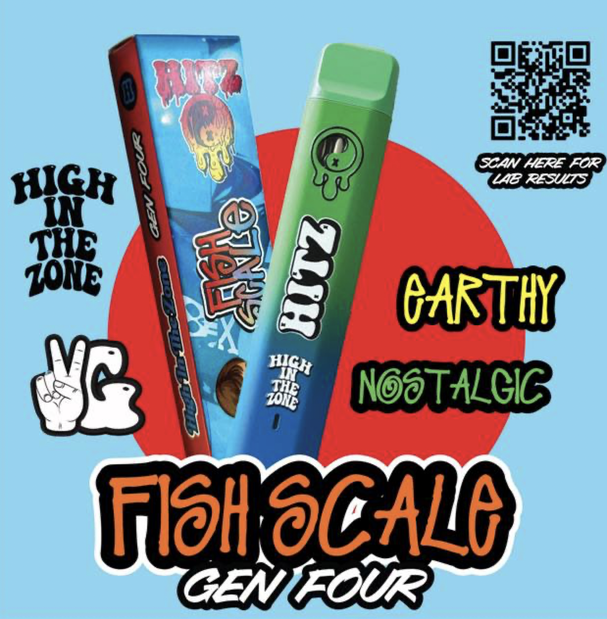Fish Scale 2G Hitz Disposable