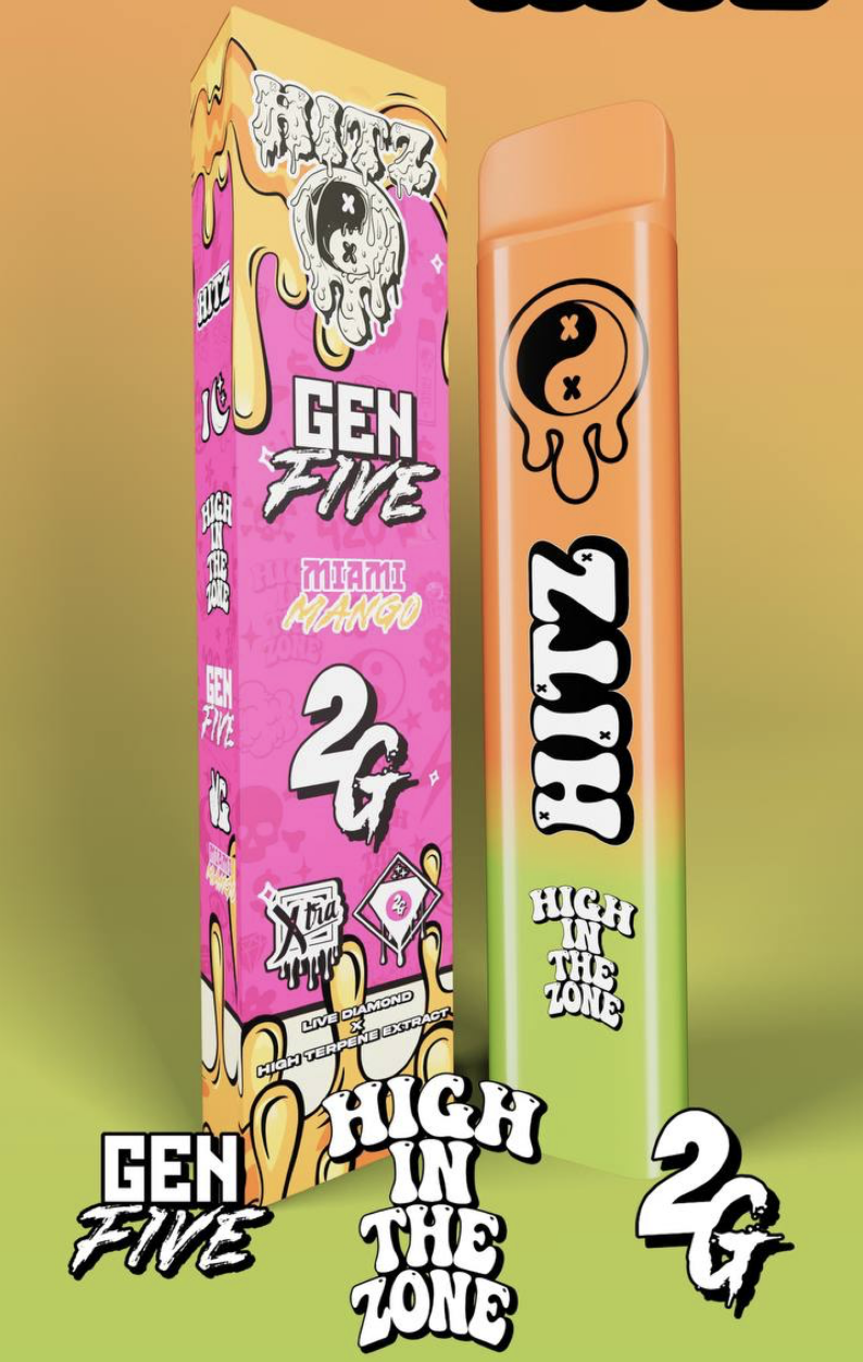 Miami Mango 2G Hitz Disposable