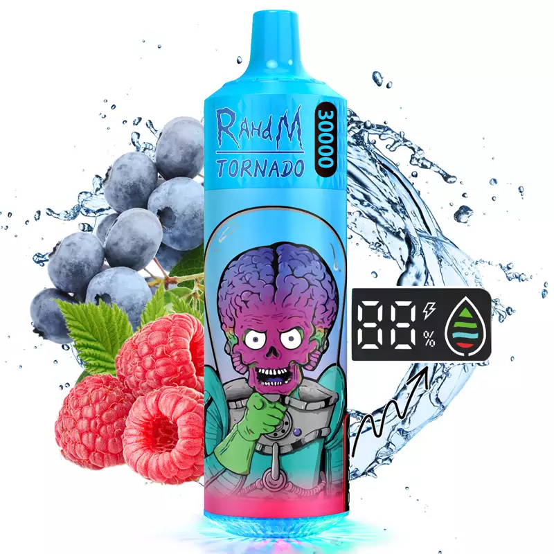 RahdM Tornado 30000 Puffs Dual Mesh Digital Screen Bulk Buy Rechargeable Disposable Vapes Wholesale - Image 7