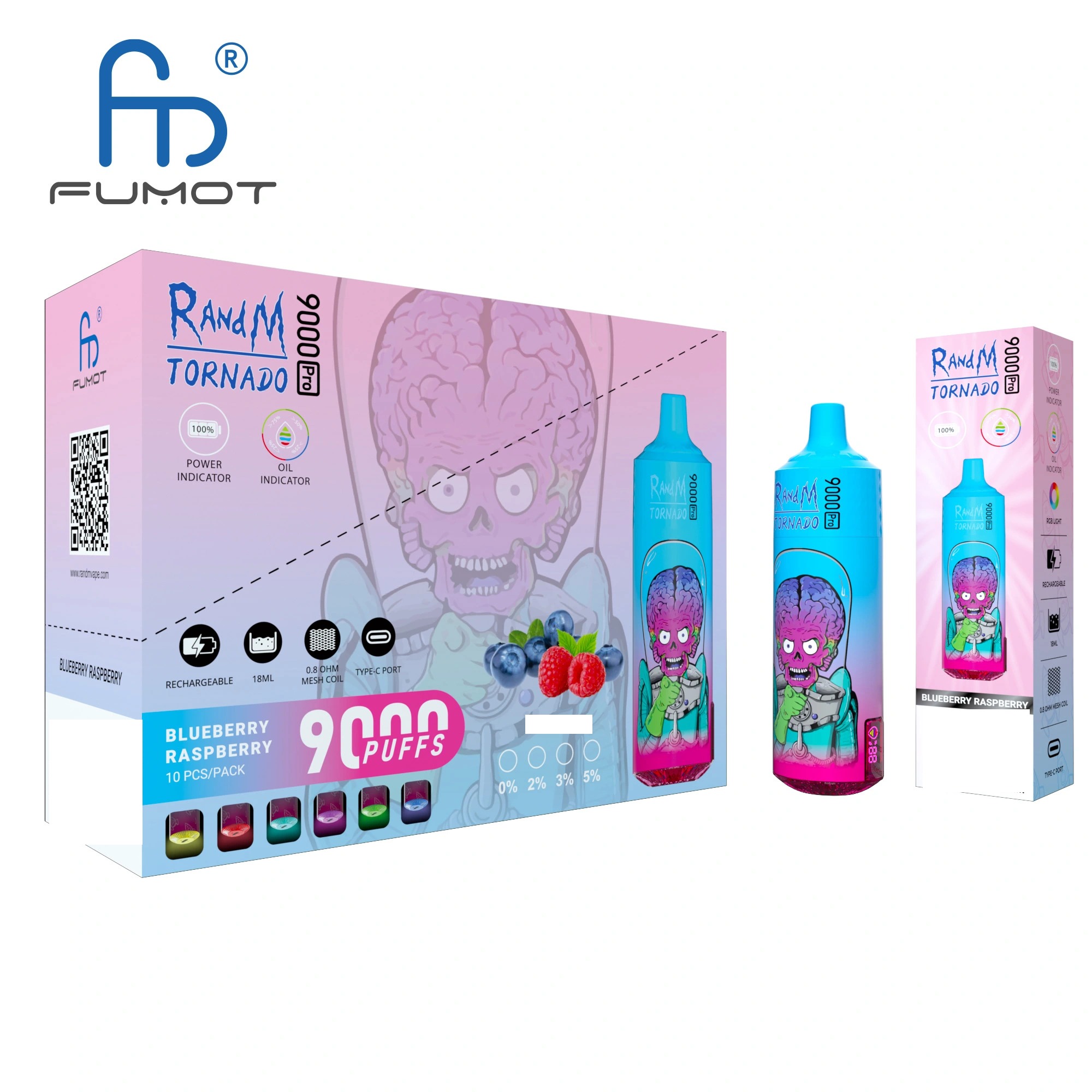 RandM Tornado 9000 PRO Puffs Disposable Vape - Image 6