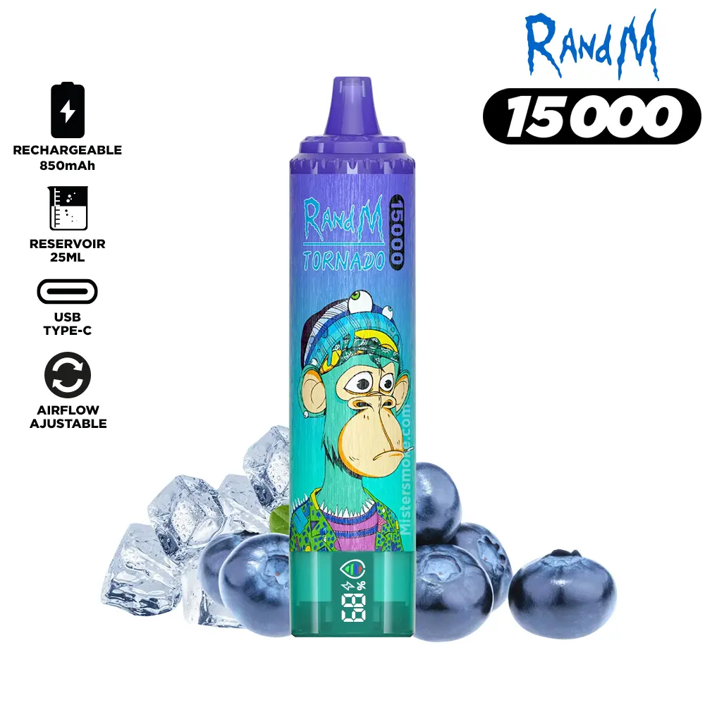 RandM Tornado 15000 Puffs Bulk Buy Rechargeable Disposable Vape Wholesale - Image 16