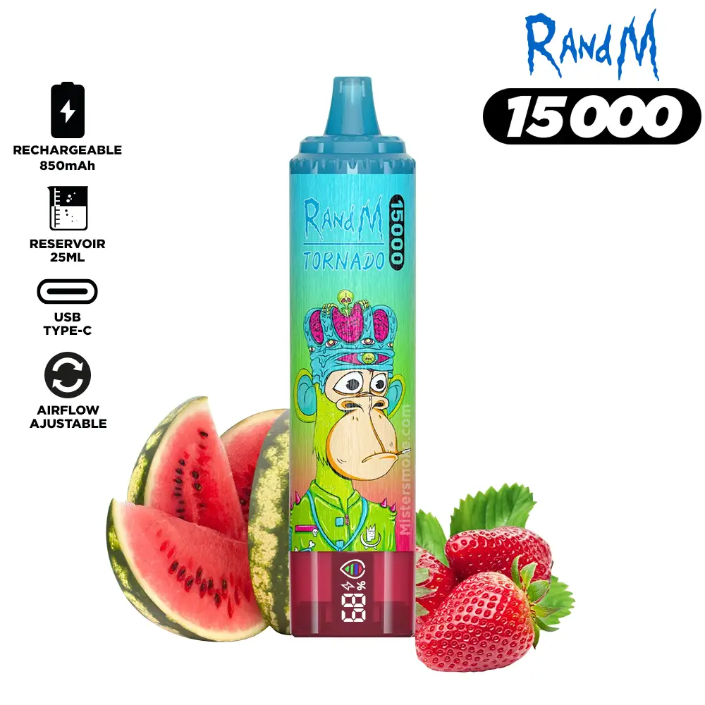 RandM Tornado 15000 Puffs Bulk Buy Rechargeable Disposable Vape Wholesale - Image 13