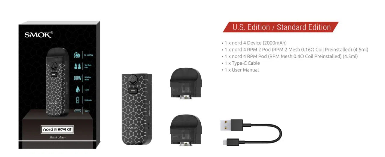 SMOK Nord 4 Pod System Kit - Image 9