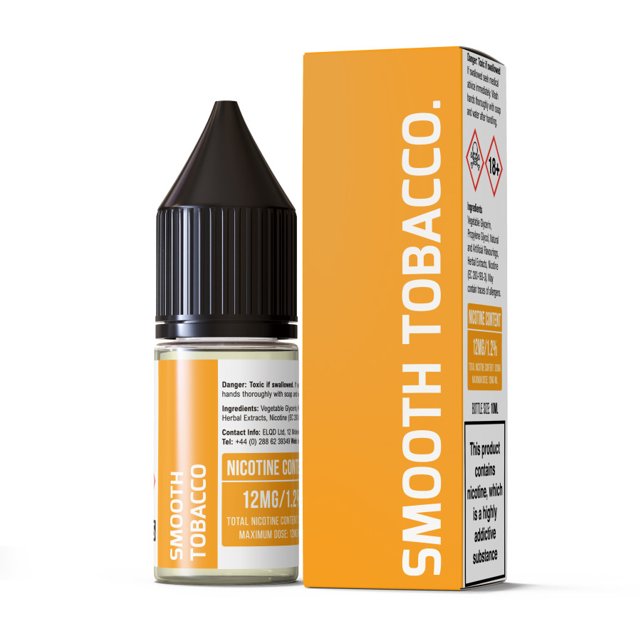 Smooth Tobacco (12mg) – ELQD ECIGS