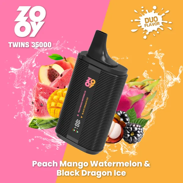 ZOOY TWINS 35000 35K Puffs Disposable Vape – Ultimate Dual-Flavor Device - Image 7