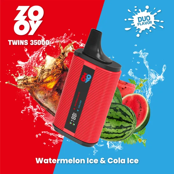 ZOOY TWINS 35000 35K Puffs Disposable Vape – Ultimate Dual-Flavor Device - Image 11