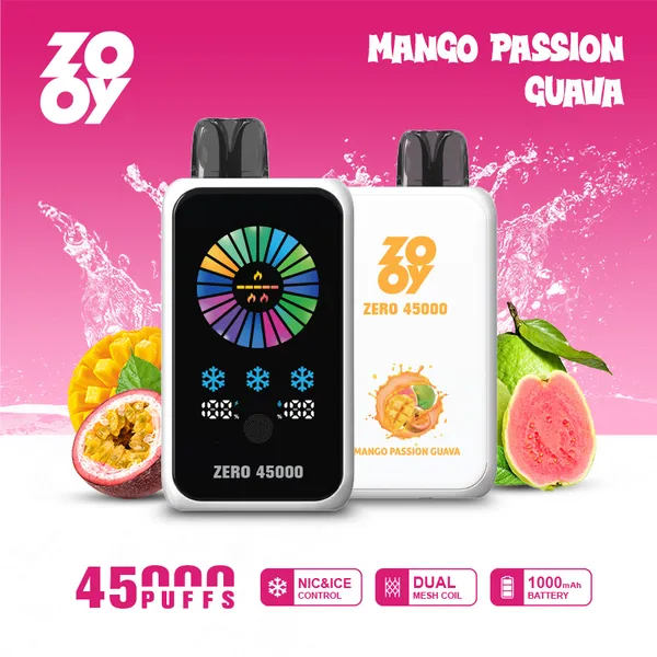 ZOOY ZERO 45000 Puffs – Ultimate Next-Gen Smart Disposable - Image 7