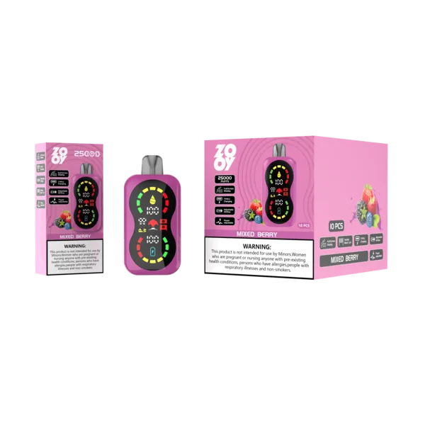 Zooy Blaze 25000 25K puffs Disposable Vape – Best Long-Lasting Flavor Device - Image 8