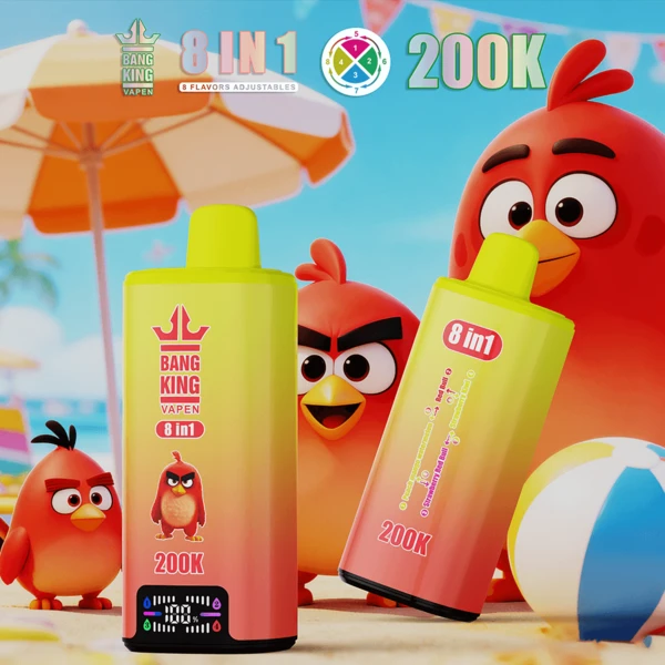 Bang King 200K 8-in-1 Flavors Disposable Vape | 200,000 Puffs – Ultimate Best Flavor Power - Image 7