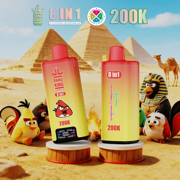 Bang King 200K 8-in-1 Flavors Disposable Vape | 200,000 Puffs – Ultimate Best Flavor Power - Image 13