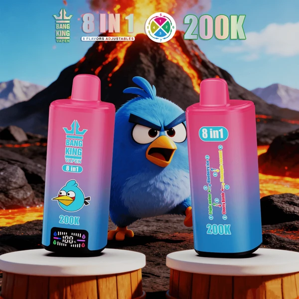Bang King 200K 8-in-1 Flavors Disposable Vape | 200,000 Puffs – Ultimate Best Flavor Power - Image 6