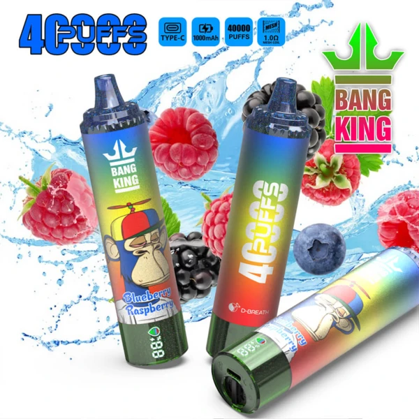 Bang King 40K Tornado Disposable Vape | 40,000 Puffs – Powerful Dual Mesh Performance - Image 13