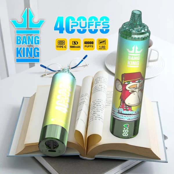 Bang King 40K Tornado Disposable Vape | 40,000 Puffs – Powerful Dual Mesh Performance - Image 12