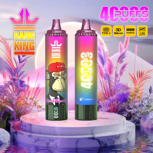 Bang King 40K Tornado Disposable Vape | 40,000 Puffs – Powerful Dual Mesh Performance - Image 10