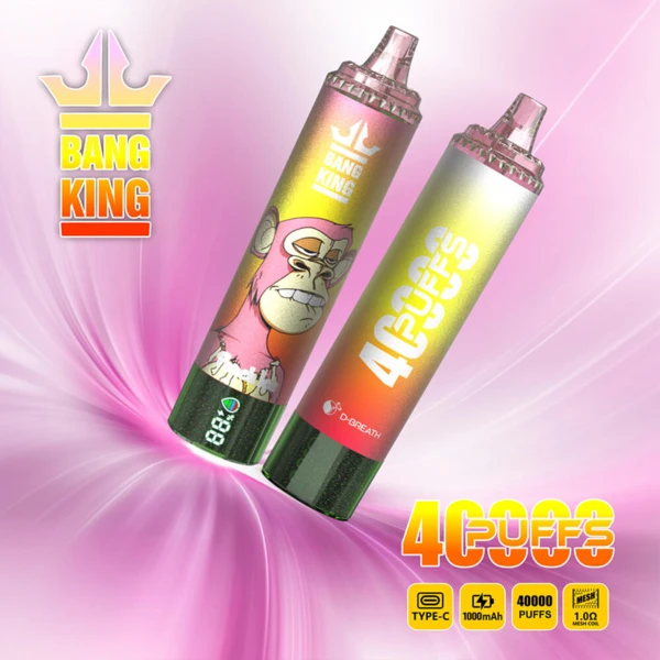 Bang King 40K Tornado Disposable Vape | 40,000 Puffs – Powerful Dual Mesh Performance - Image 9