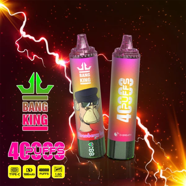 Bang King 40K Tornado Disposable Vape | 40,000 Puffs – Powerful Dual Mesh Performance - Image 8