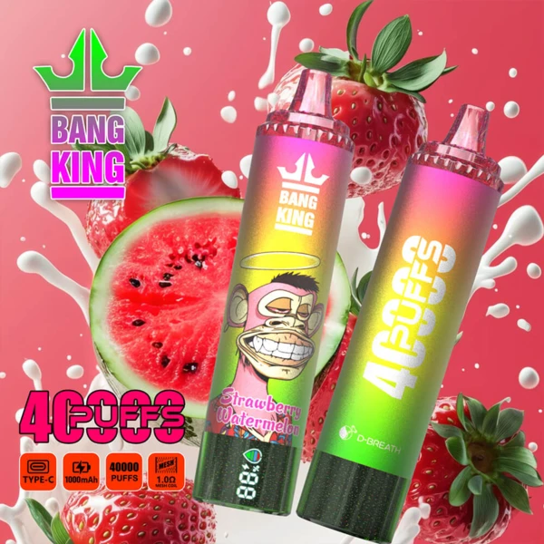 Bang King 40K Tornado Disposable Vape | 40,000 Puffs – Powerful Dual Mesh Performance - Image 6